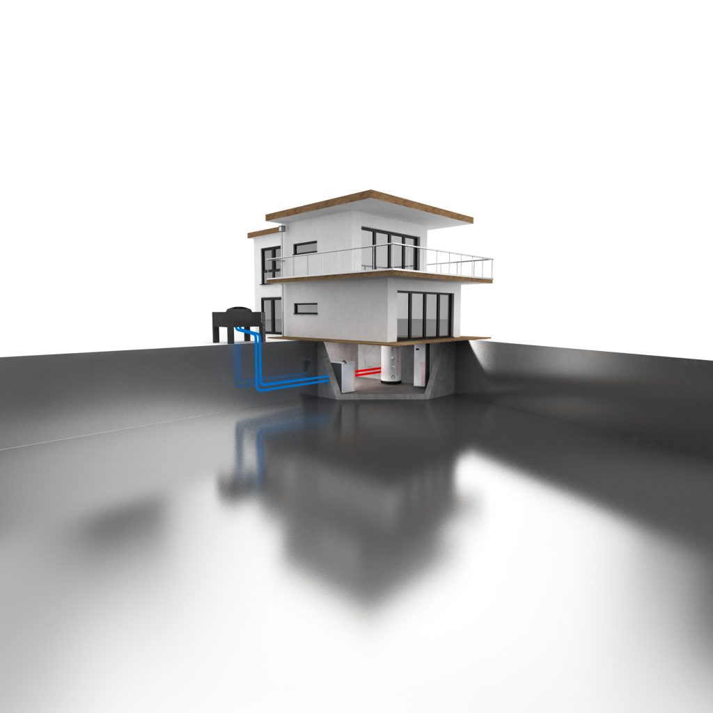 Luft / Wasser Wärmepumpe